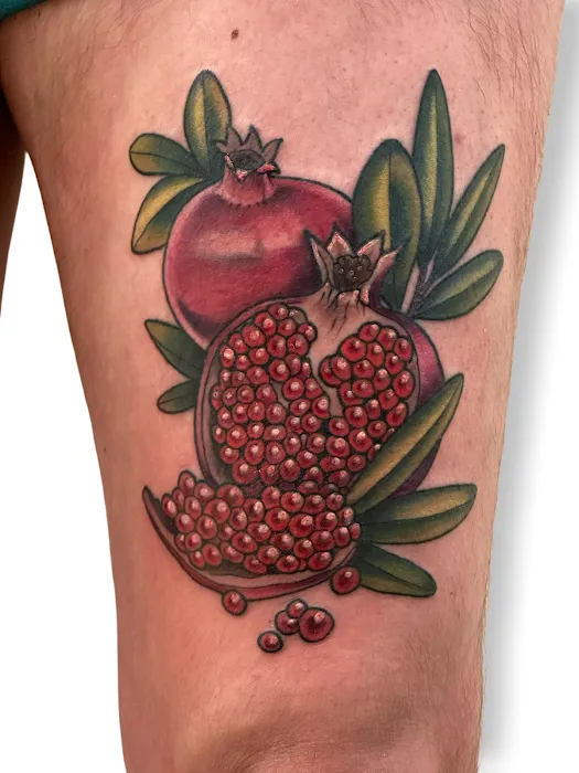 Moth & Meadow Tattoo 2