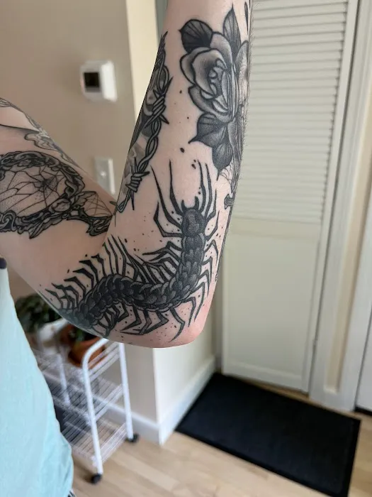 Moth & Meadow Tattoo 6