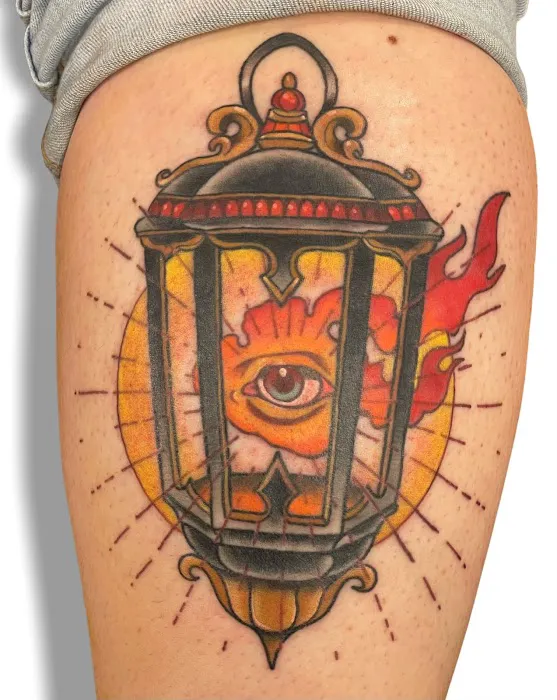 Moth & Meadow Tattoo 9