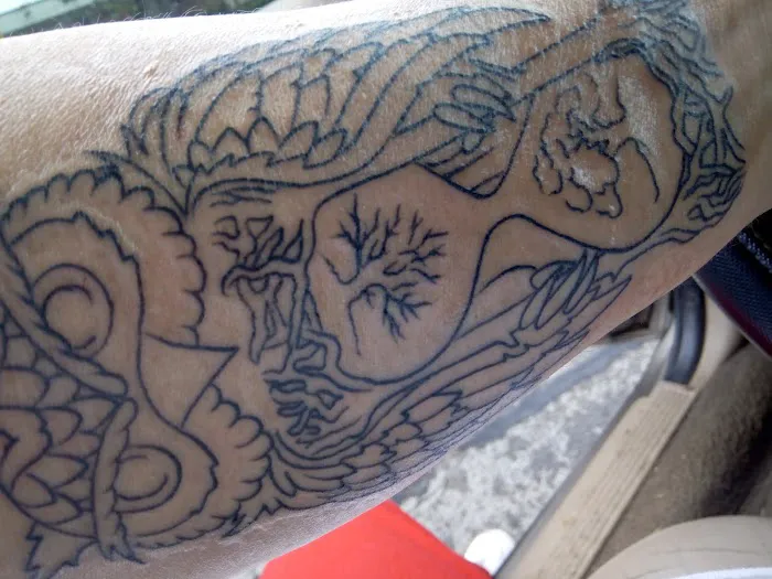 Cruel Hand Tattoo 1