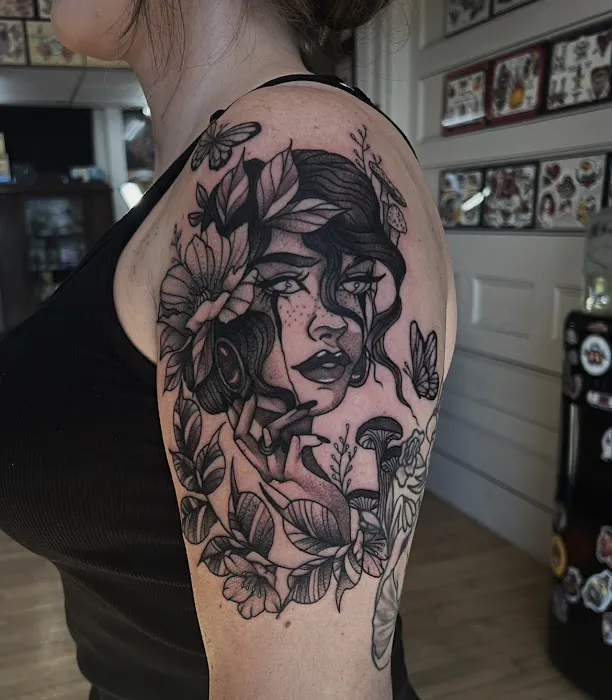 Serpent & Sage Tattoo 5