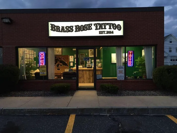 Brass Rose Tattoo 0