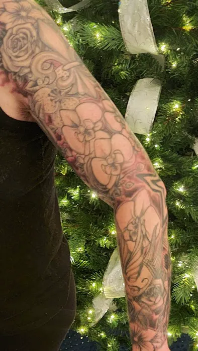 Blue Lobster Tattoo 3