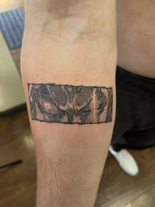 Torn Veil Tattoo 3