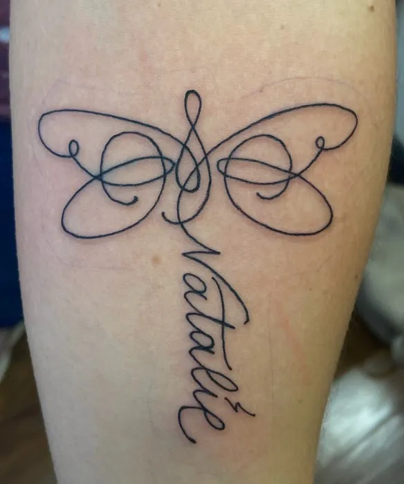 Torn Veil Tattoo 6