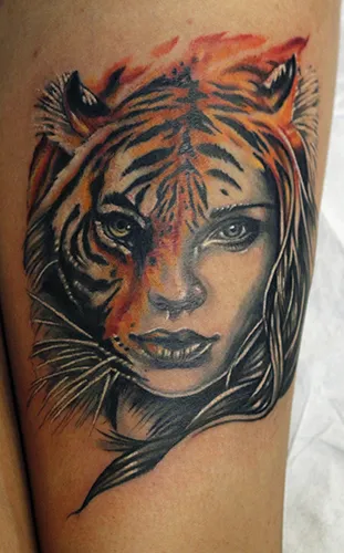Arrows and Embers Custom Tattoo 0