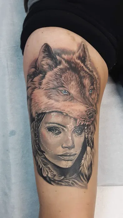 Arrows and Embers Custom Tattoo 4