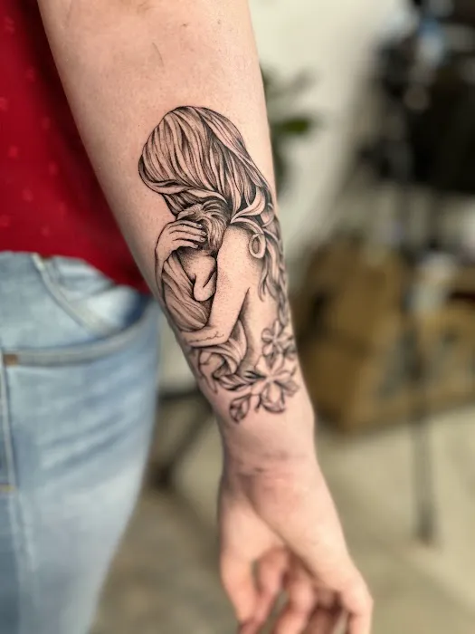 Rabbits Paw Tattoo 1