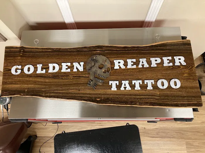 Golden Reaper Tattoo 0