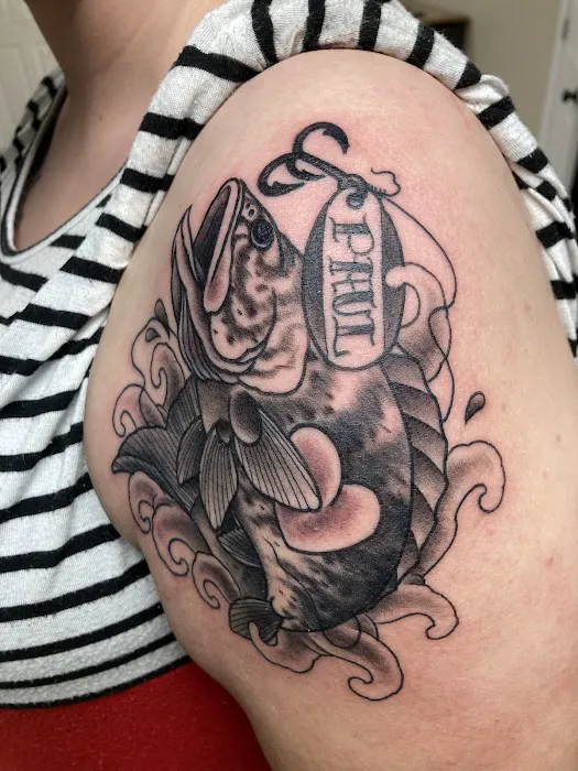 Golden Reaper Tattoo 8