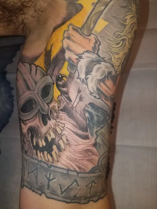 Toadstool Tattoo 4