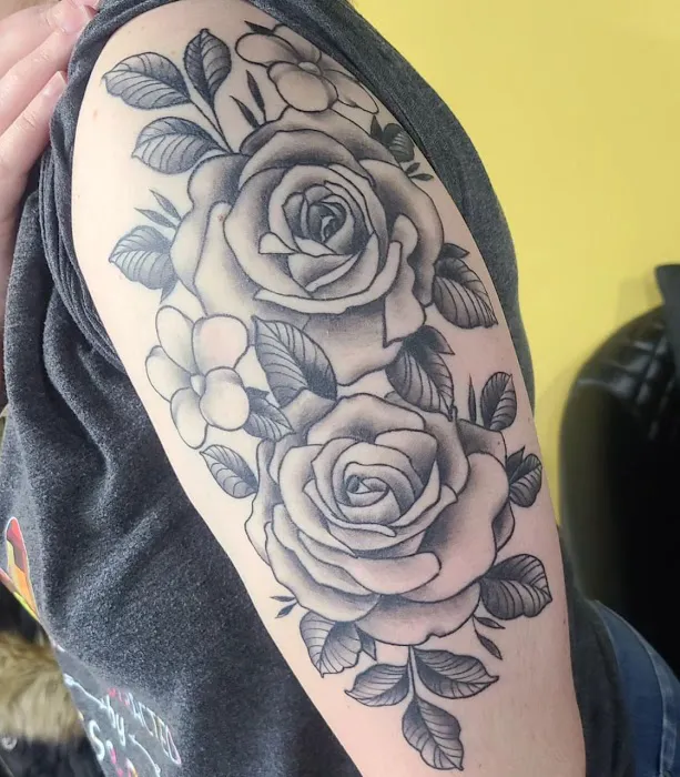 Sword in Stone Tattoo 1