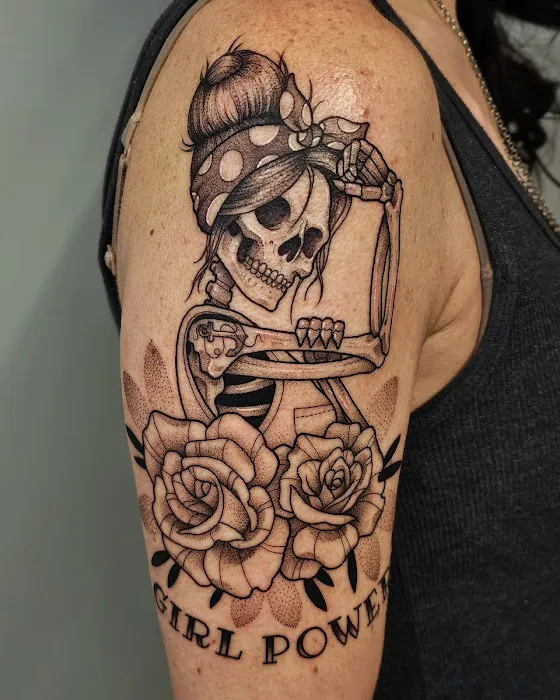 Earth and Bone Tattoo 2