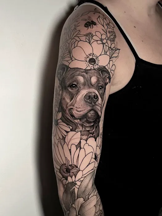 Gold Leaf Tattoo 4