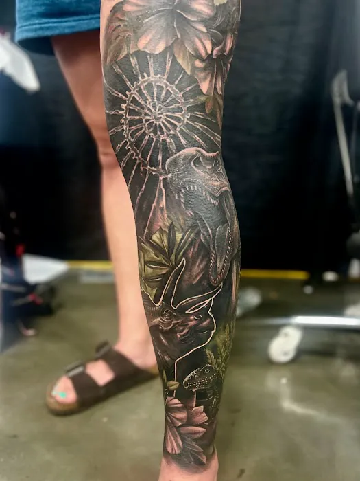 Gold Leaf Tattoo 6