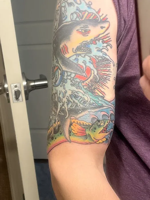 Diving Horse Tattoo 5