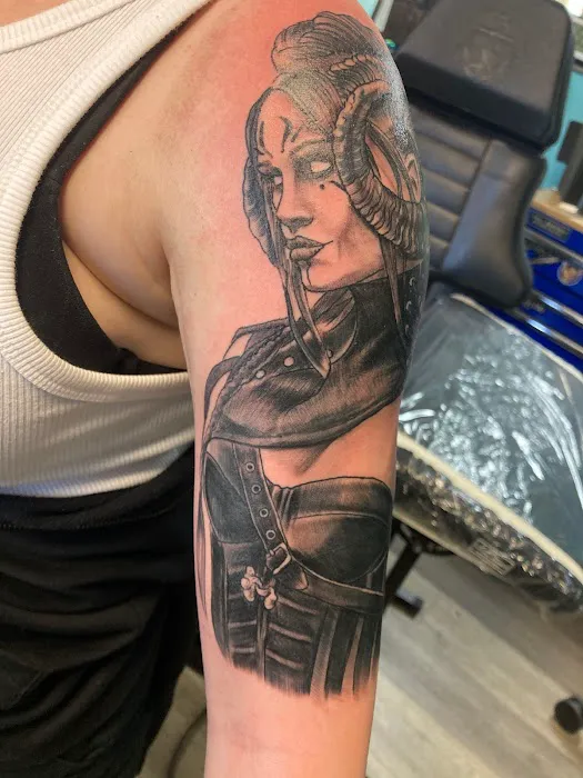 Bearded axe tattoo 2