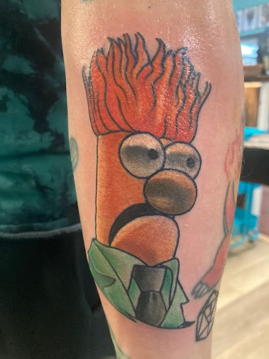 Bearded axe tattoo 4