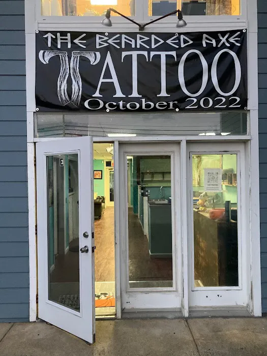Bearded axe tattoo 3