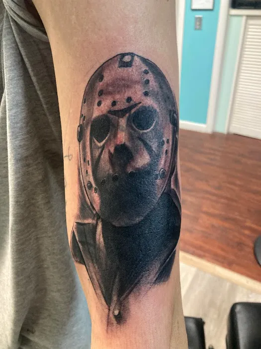 Bearded axe tattoo 8