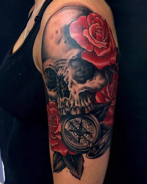 Red Elk Tattoo 0