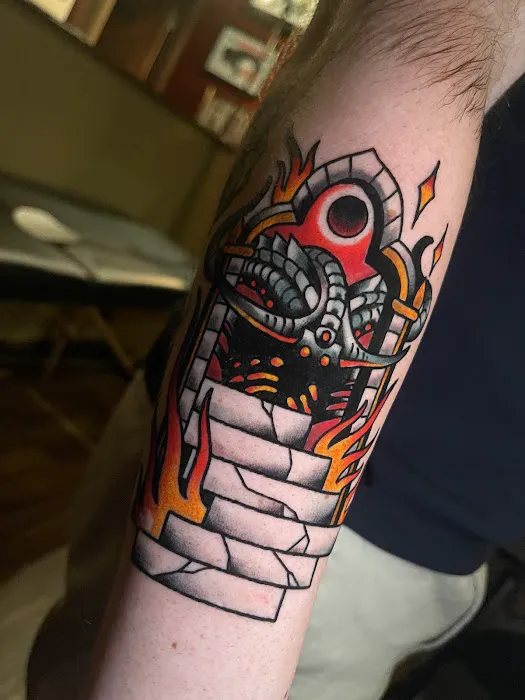 Ghost in the Machine Tattoo 6