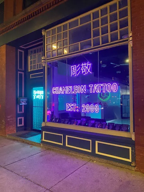 Chameleon Tattoo 2