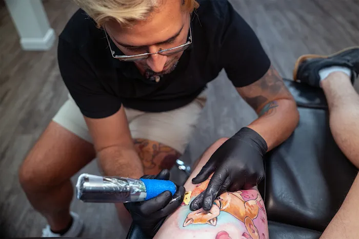 Black Umbrella Tattoo 8