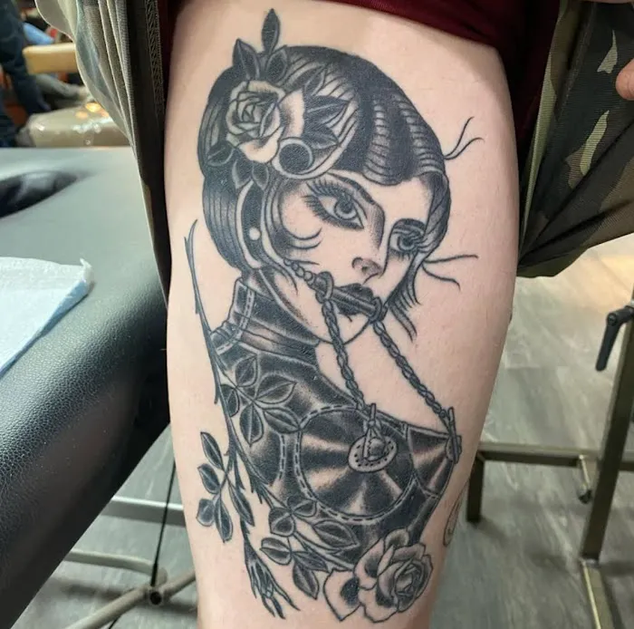 Fat Cat Tattoo 7
