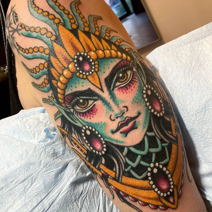 Cosmic Reaper Tattoo 2