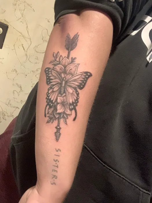 Gray Ink Art Tattoo 1