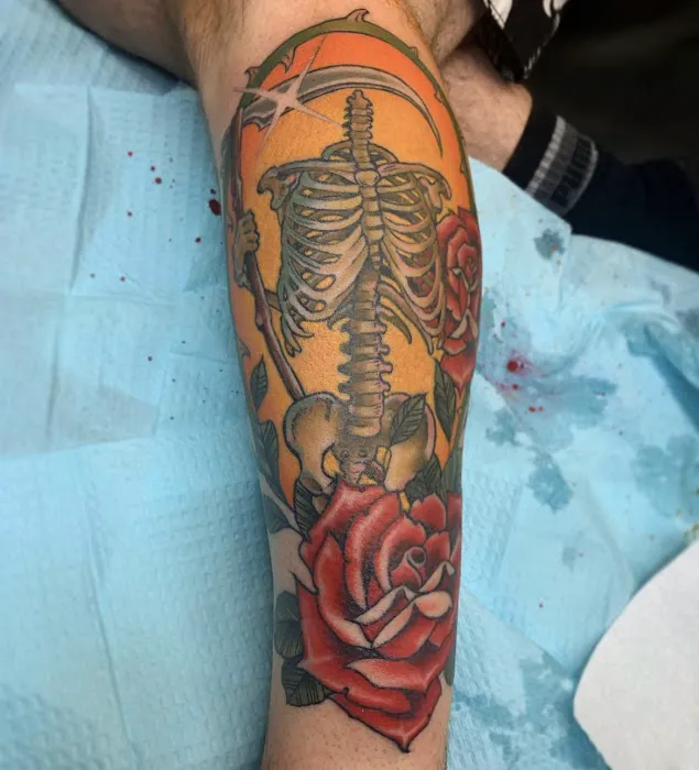 Old Gold Tattoo 3