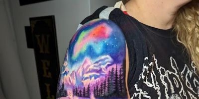 Silver Wing Tattoo