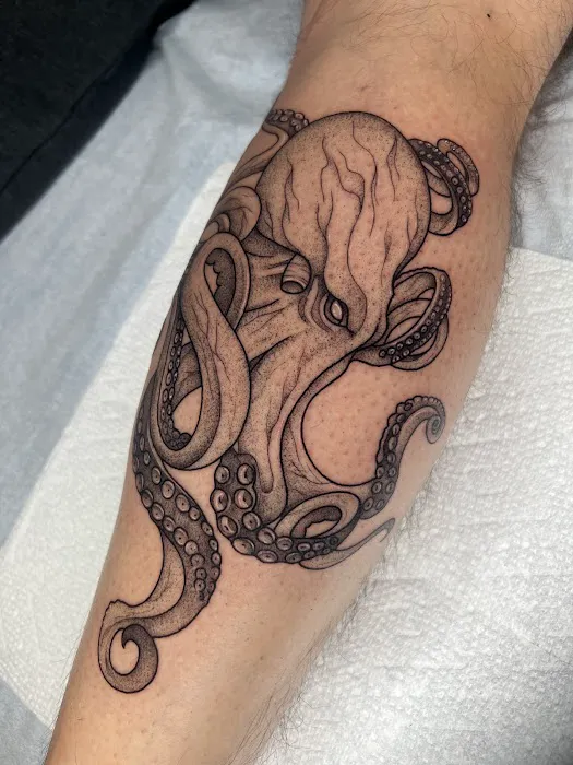 Black Orchid Tattoo 6