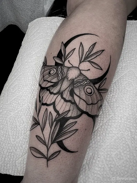 Black Orchid Tattoo 9
