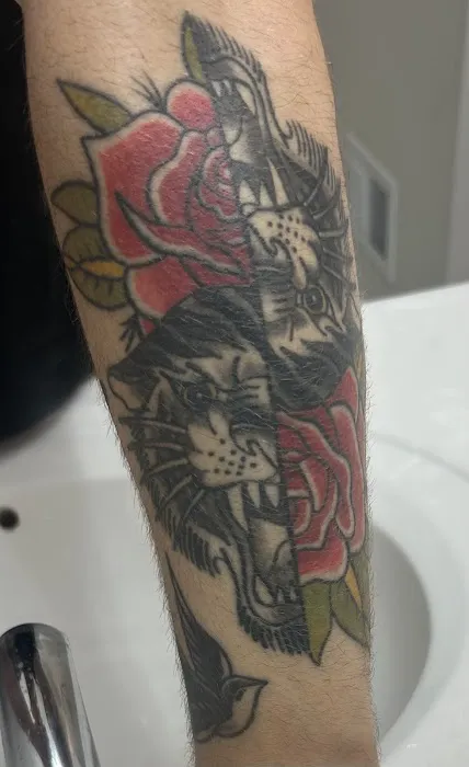 Black Orchid Tattoo 1