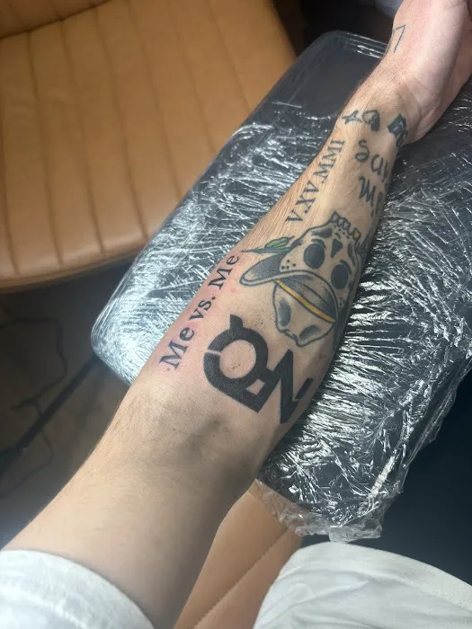Red and Blue Tattoo 2