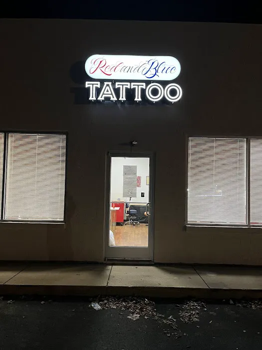 Red and Blue Tattoo 0