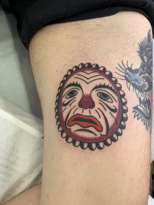 Red and Blue Tattoo 9