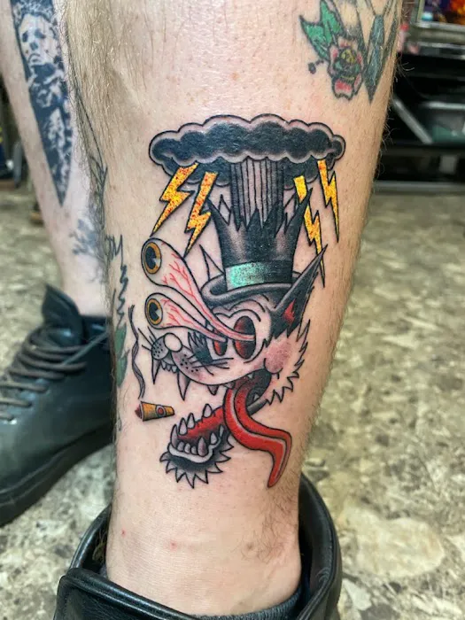 Twisted Mad Hatter tattoo 5