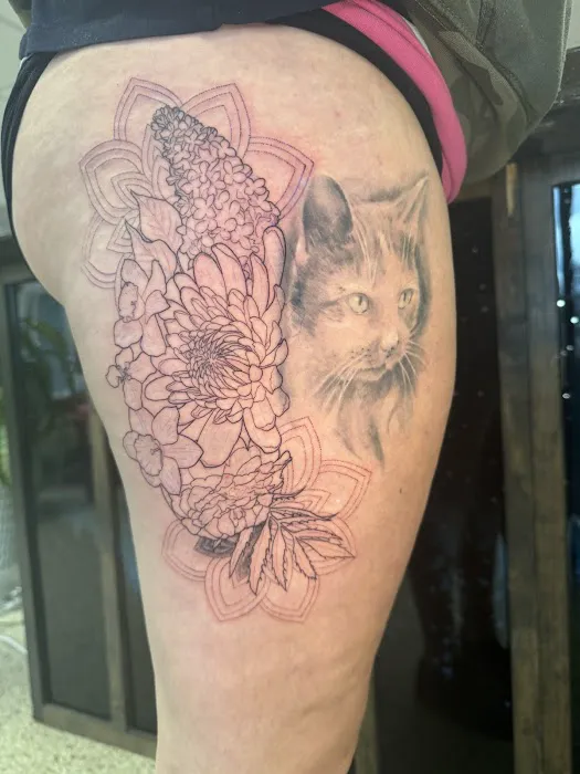 Night in the Forest Tattoo 3