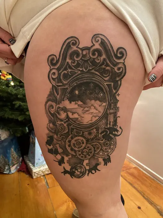 Ampersand Tattoo 9
