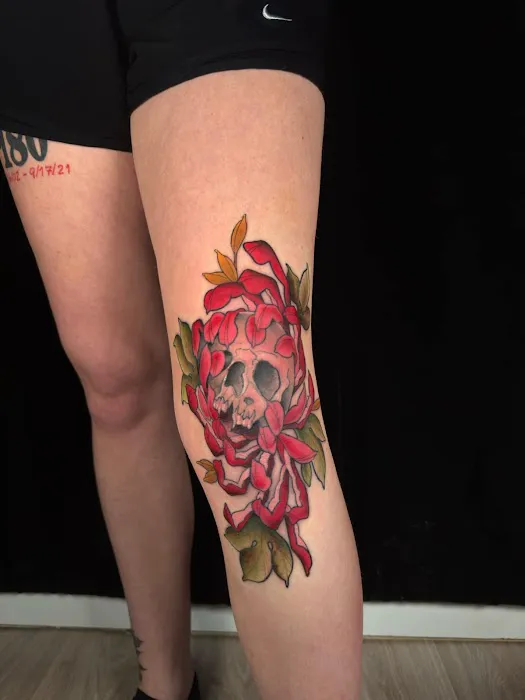 Black Garden Tattoo 1