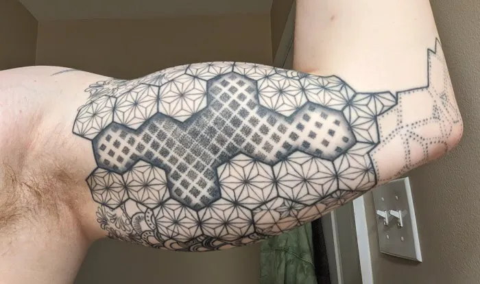 Black Garden Tattoo 4
