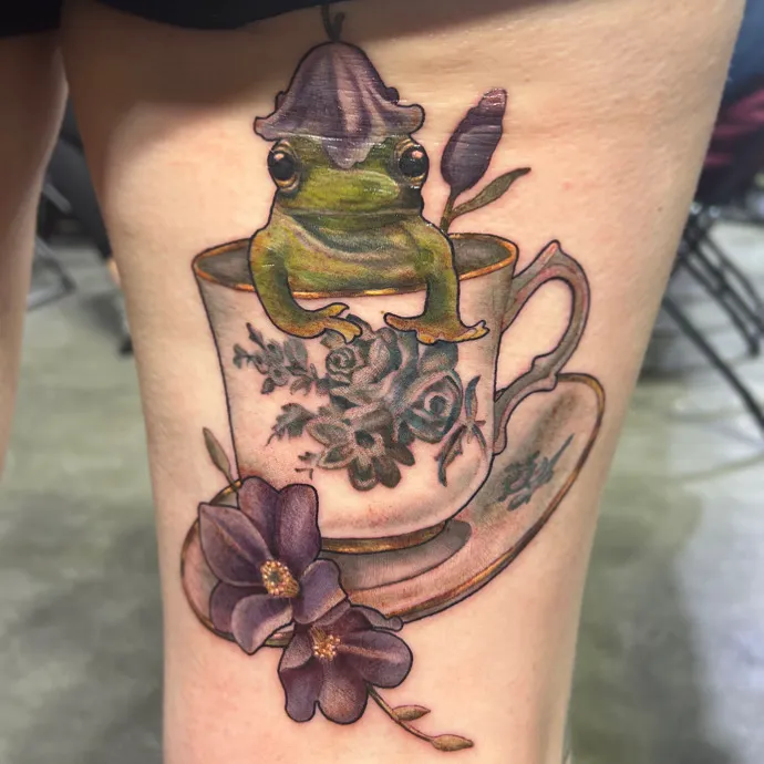 Black Garden Tattoo 9