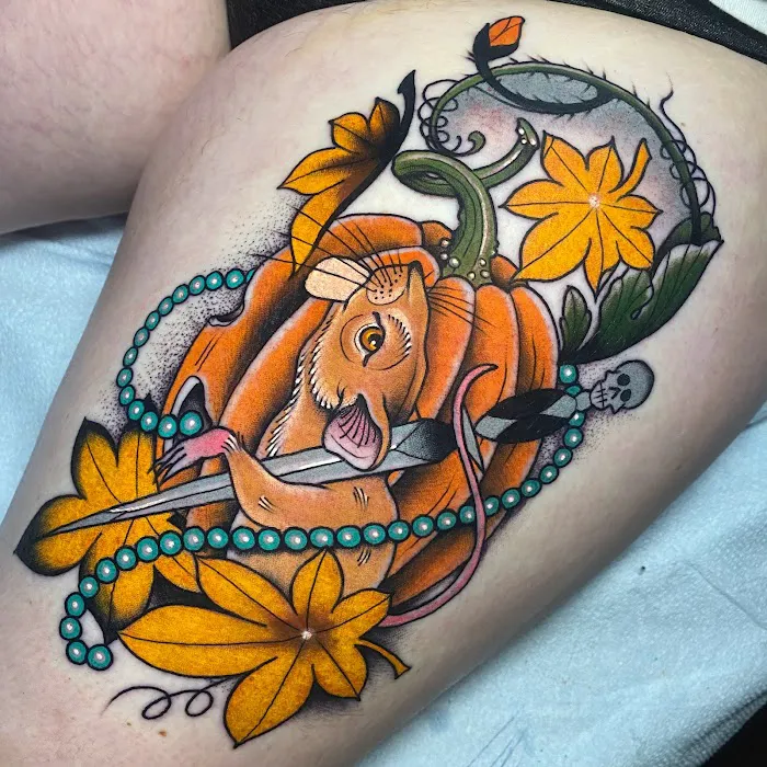 100 Candles Tattoo 5