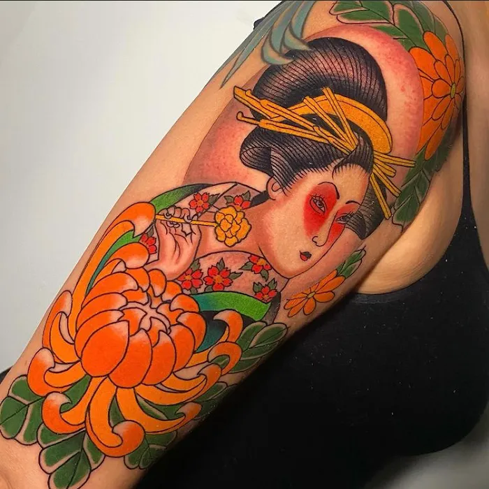 100 Candles Tattoo 9