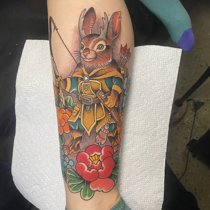 100 Candles Tattoo 8