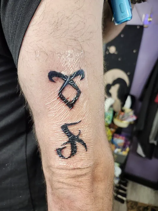 Purple Cauldron Tattoo 4