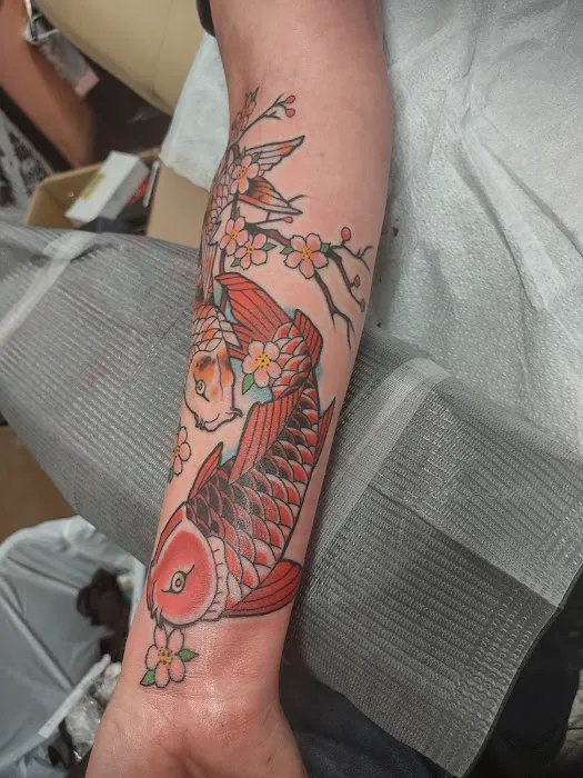 Railroad City Tattoo 7